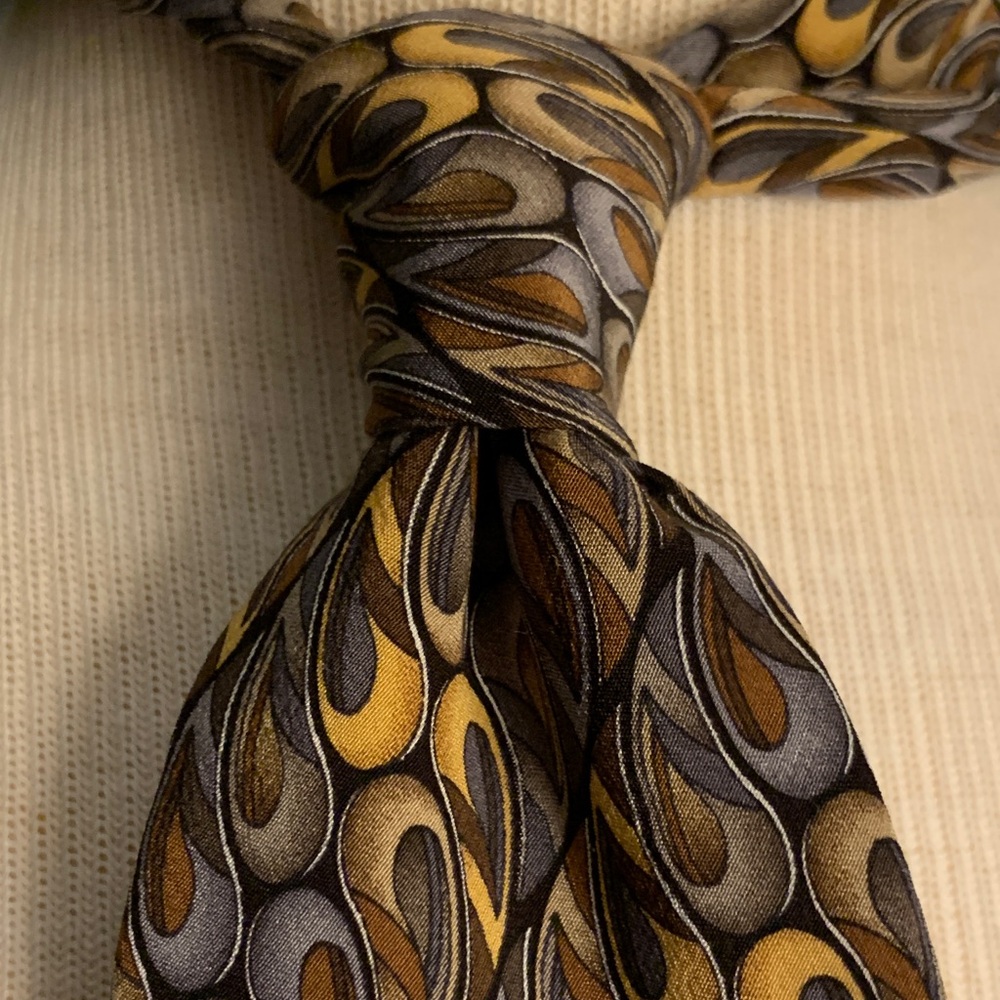 MILES BY MILES DAVIS ABSTRACT JAZZY TRUMPETER SILK NECKTIE